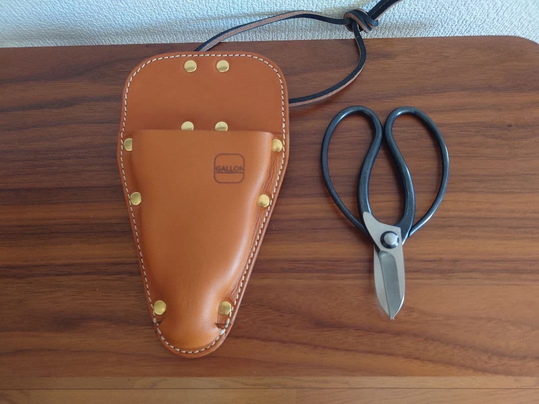 花鋏 剪定鋏 古流 東京 国治 國治 レザーケース付き 華道 - その他