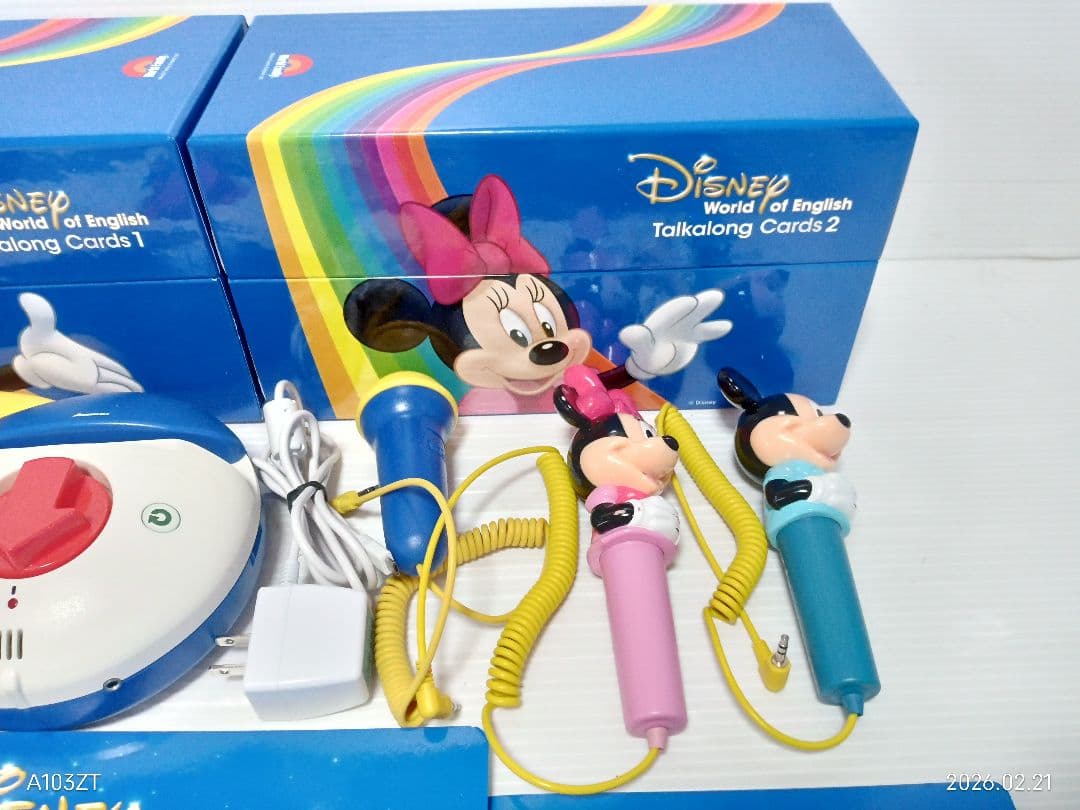 2023年 DWE ディズニー英語システム トークアロング Q&Aカード未開封