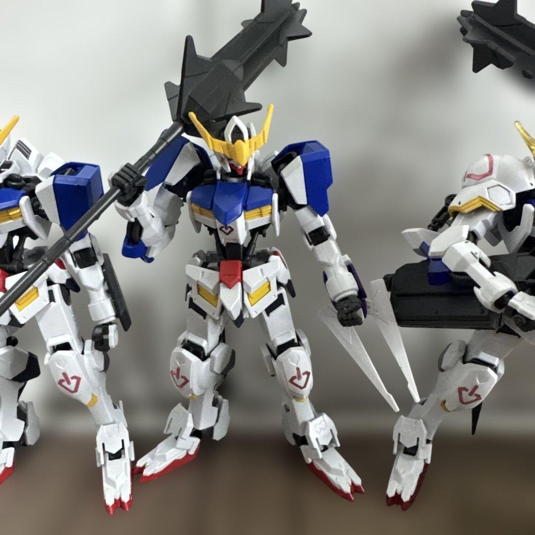 HGガンダムバルバトス第1形態〜第6形態7体完成品セット - メルカリ