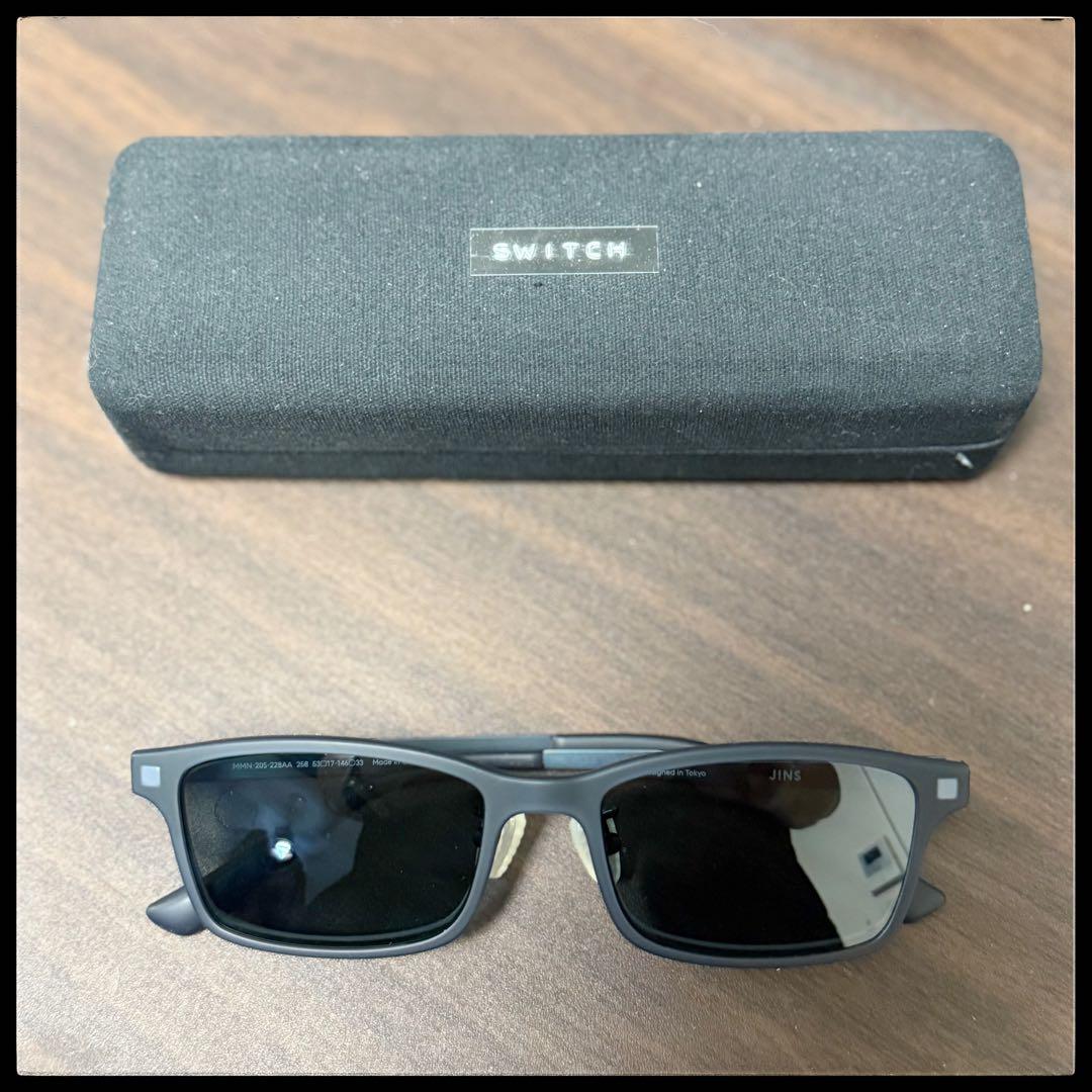 JINS Switch -Regular men- 度入り4.75レンズ付き