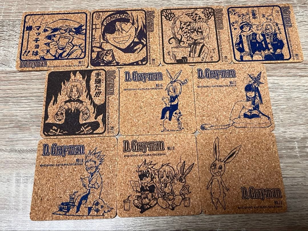 D.Gray-man コルクコースター 全20種 - メルカリ