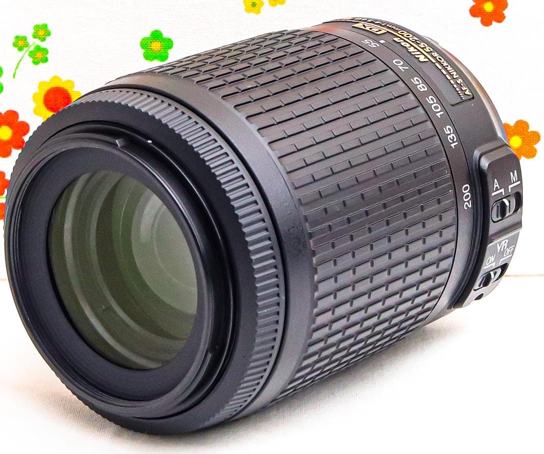 美品 ニコン Nikon AF-S 55-200m☆望遠レンズ☆付属品多数 Amazon.com : Nikon 55-200mm f/4-5.6G ED IF AF-S DX VR [Vibration