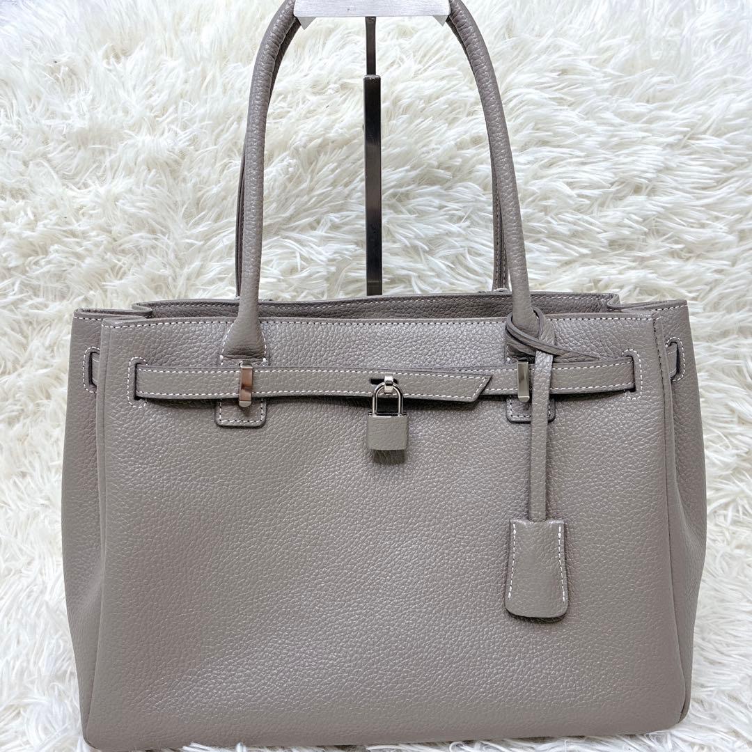 専用✨極美品 傳濱野 ミーティア Mietia グレージュ 皇室御用達 カデナ