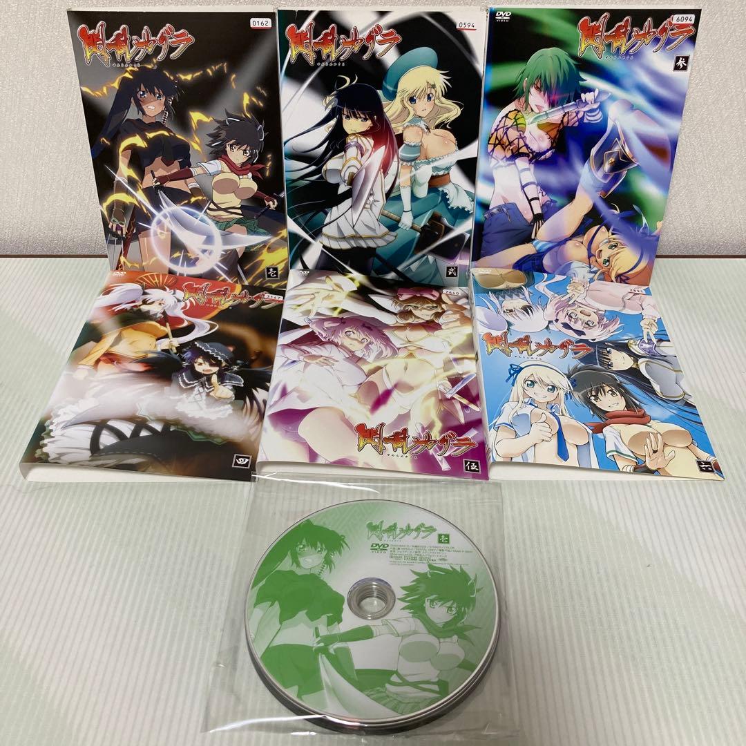 閃乱カグラ DVD全6巻セット - メルカリ