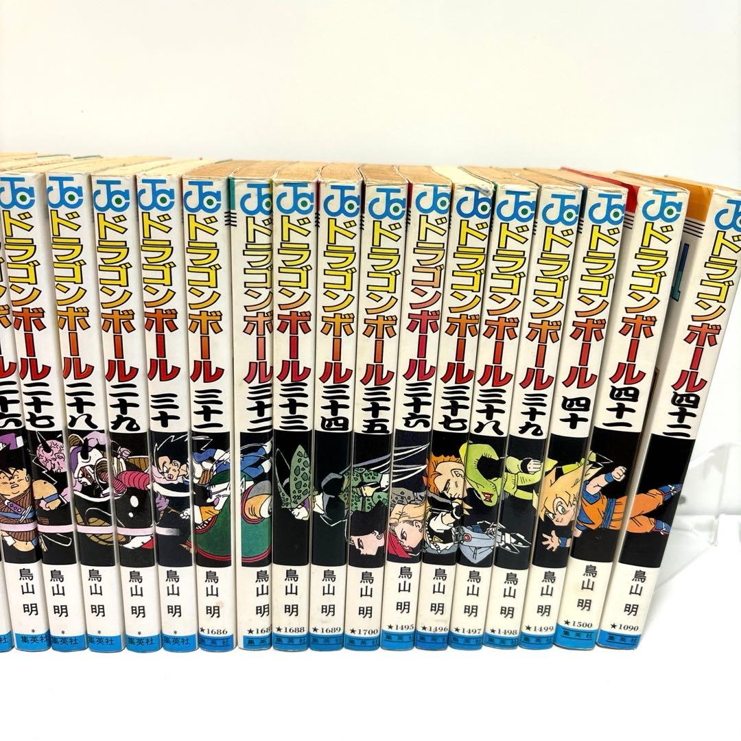 値下げ中 旧表紙 ドラゴンボール全巻セット(1〜42巻) 初版13冊あり