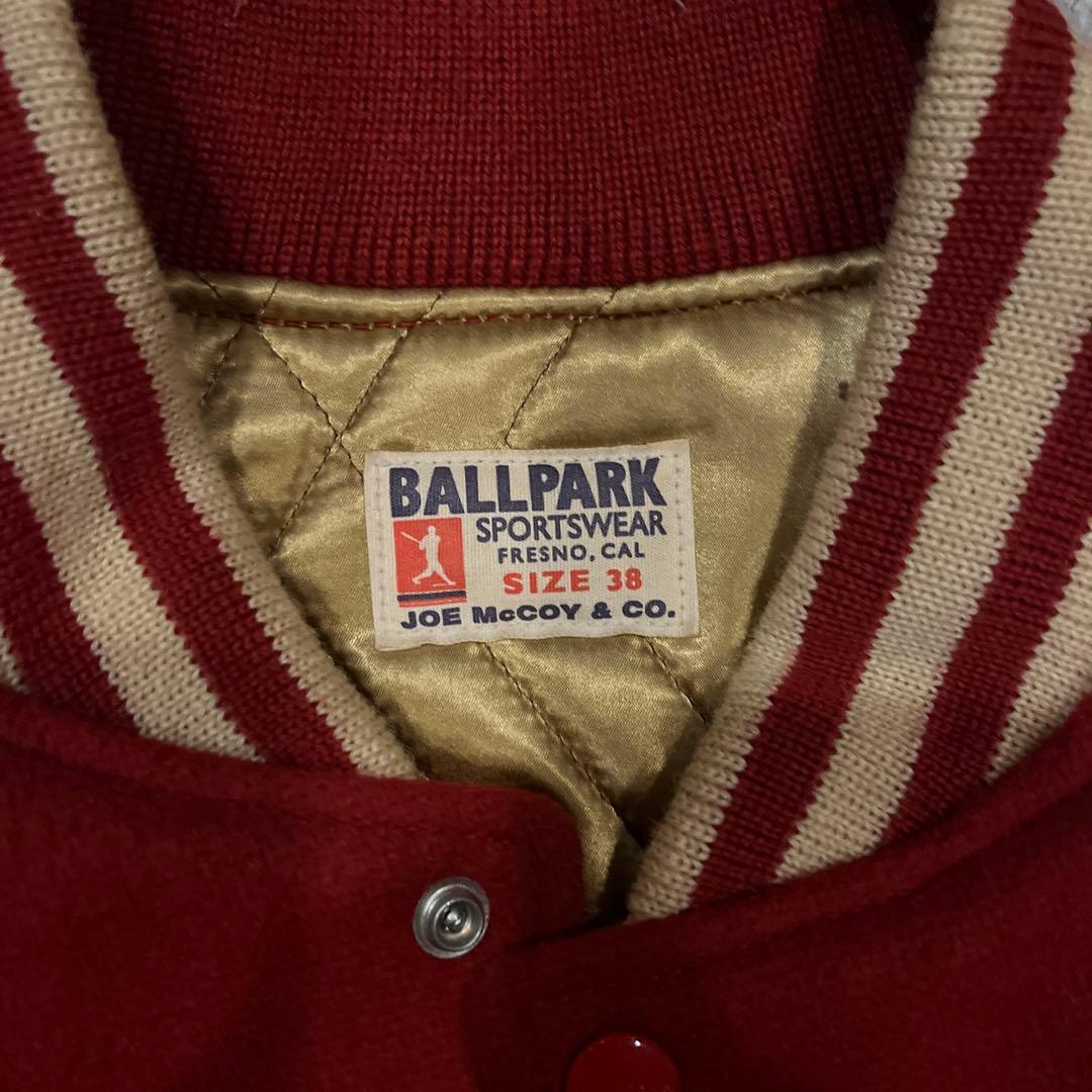 タコ様専用 BALLPARK スタジャン サイズ38 レッド - メルカリ