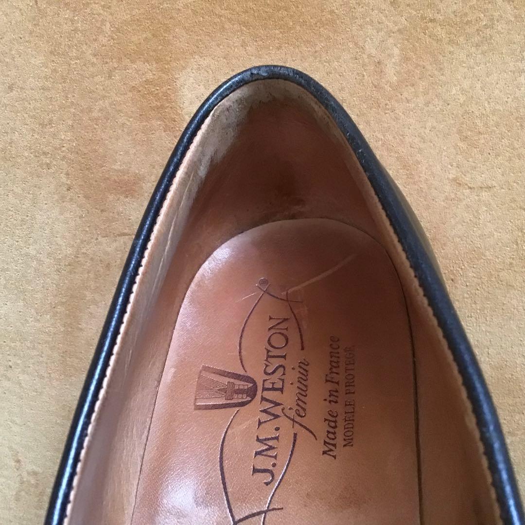 J.M.WESTON 180ローファー 4C ボックスカーフ ブラック