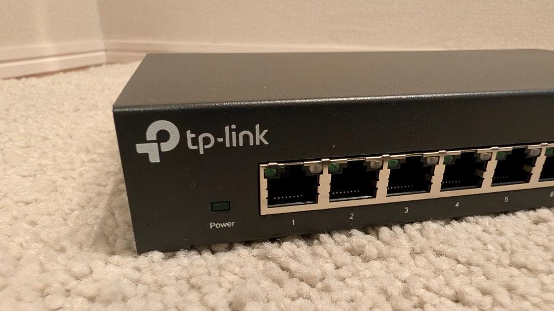 【美品】TP-Link 2.5G 8ポートスイッチ TL-SG108-M2