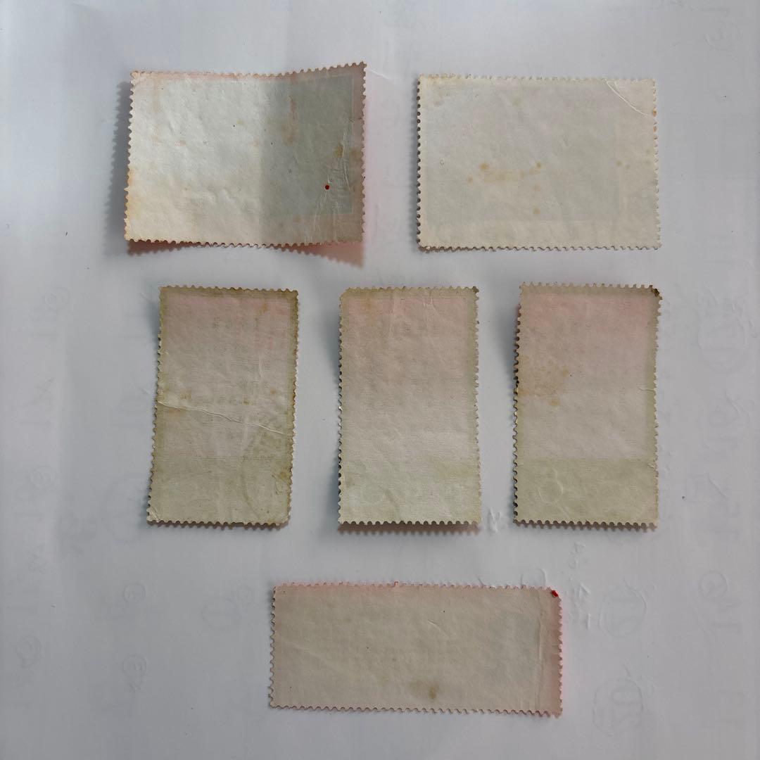 中国 使用済切手 6枚セット 毛沢東 - メルカリ