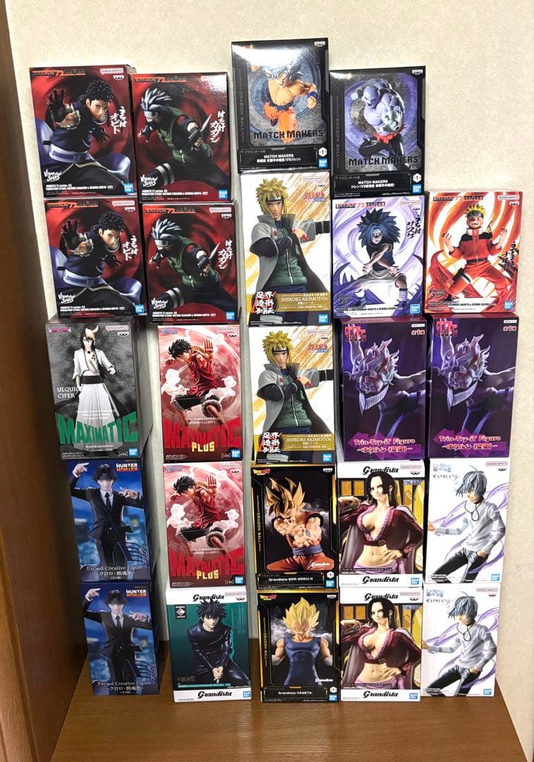 24個セット プライズフィギュア ジャンプ系など まとめ売り - メルカリ