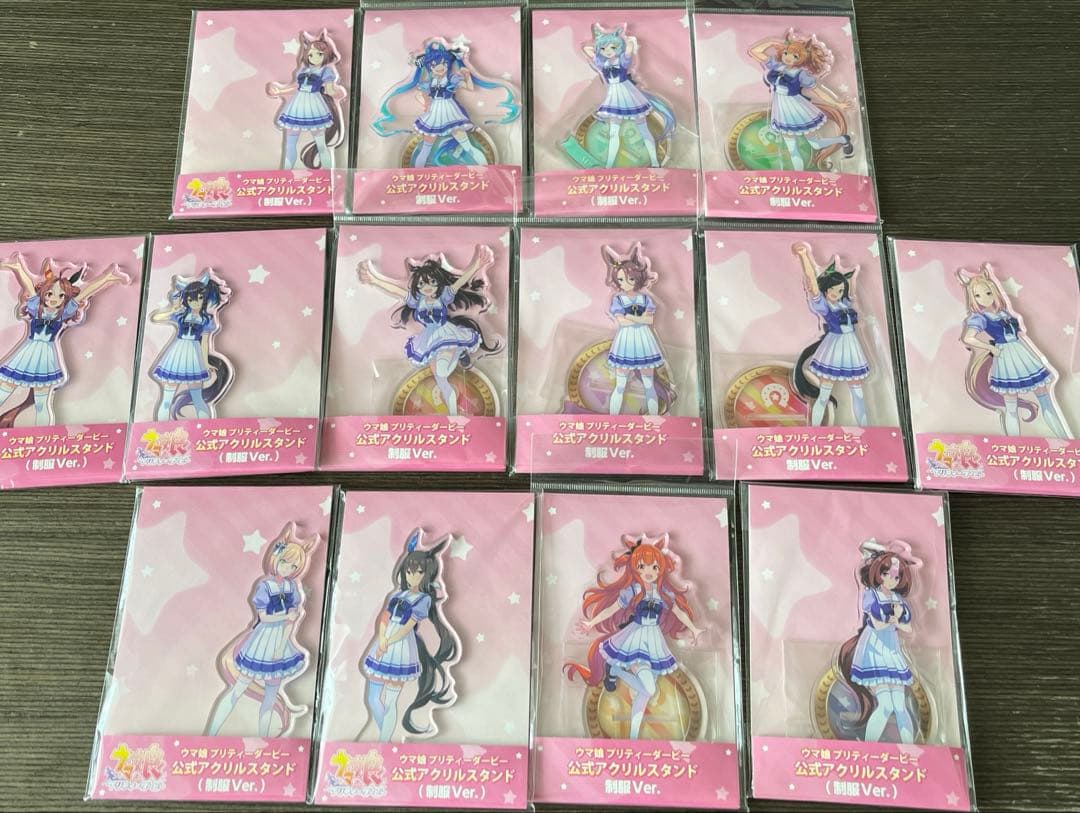 ウマ娘　アクリルスタンドセット ウマ娘 プリティーダービー 公式ストア」が12月21日18時よりオープン