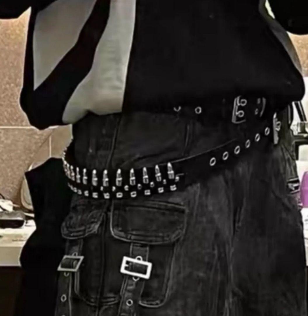 弾丸ベルト☆】ロック ビジュアル ハードコア パンク V系 グランジ Y2K