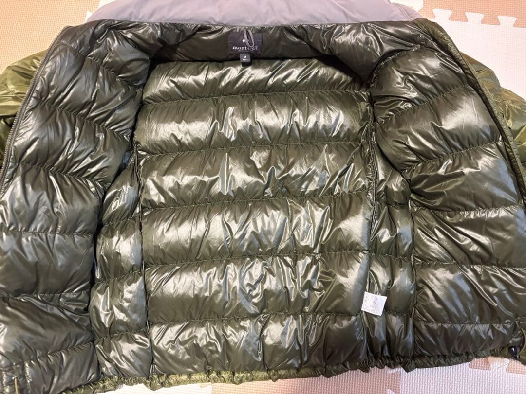 h*o様 mont-bell アルパインダウンジャケット オリーブ 800fp - メルカリ