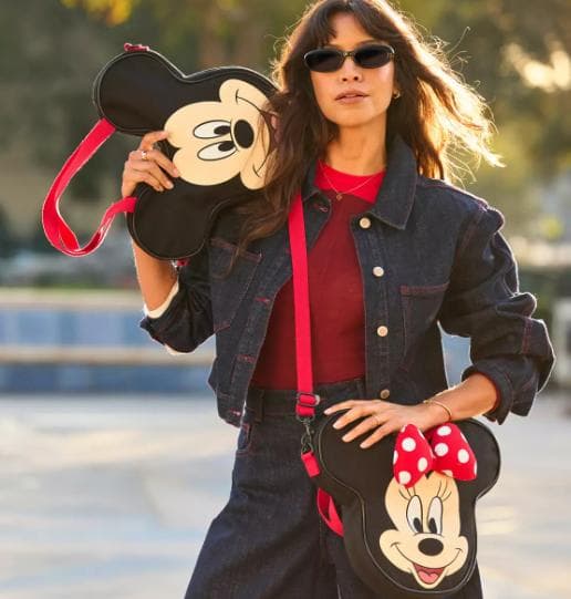 新作】2026 ディズニー ミッキー ビッグフェイス ミニトート