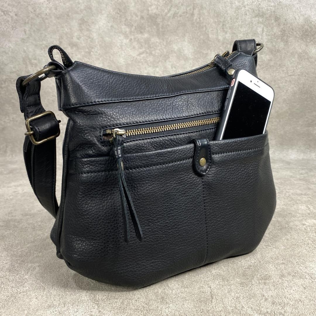 極美品】 DAKOTA ダコタ ルーチェ 日本製 牛革 ショルダーバッグ