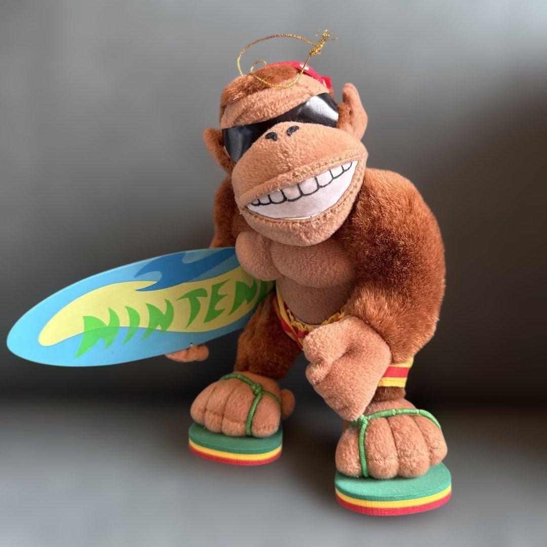 非売品 希少 1995年 ファンキーコング ぬいぐるみ スーパードンキーコング 非売品 希少 1995年 ファンキーコング ぬいぐるみ スーパードンキー
