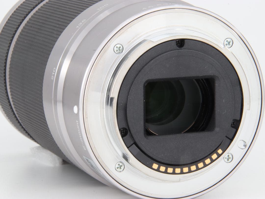 完動美品 ソニー E 55-210mm F4.5-6.3 OSS シルバー