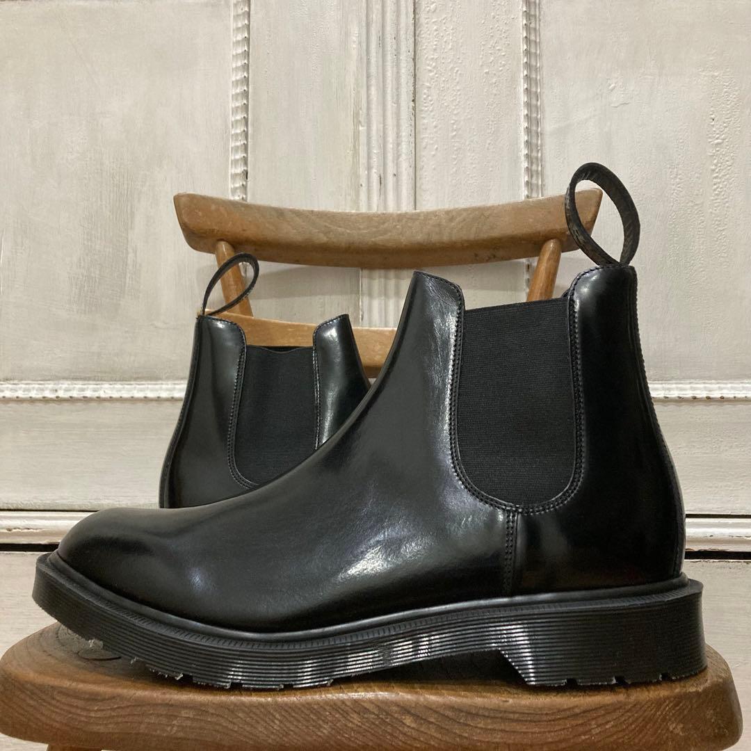 ドクターマーチン サイドゴアブーツ UK8 ブラック GRAEME 英国製