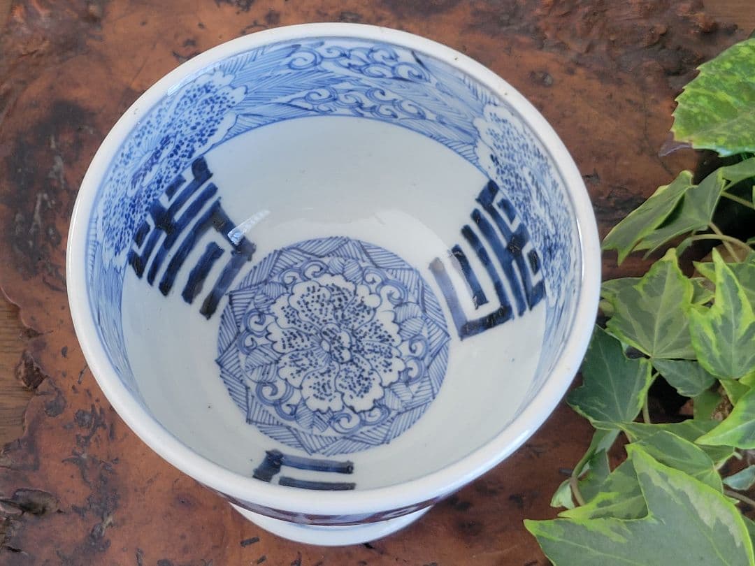 古伊万里 蝶絵柄 線書き 盃洗 骨董 時代物 - メルカリ