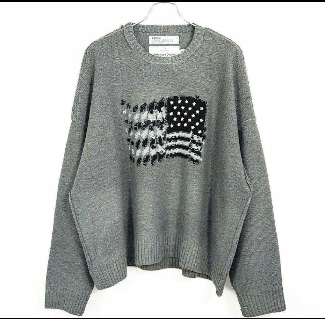 た*ー様 DAIRIKU ダイリク 星条旗 ニット アメリカ国旗 - メルカリ