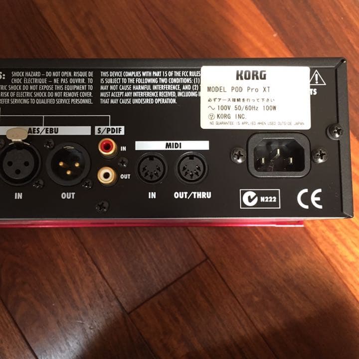 LINE6 POD XT PRO 美品 ファームウェア更新済 POD XT Pro - Line 6 POD XT
