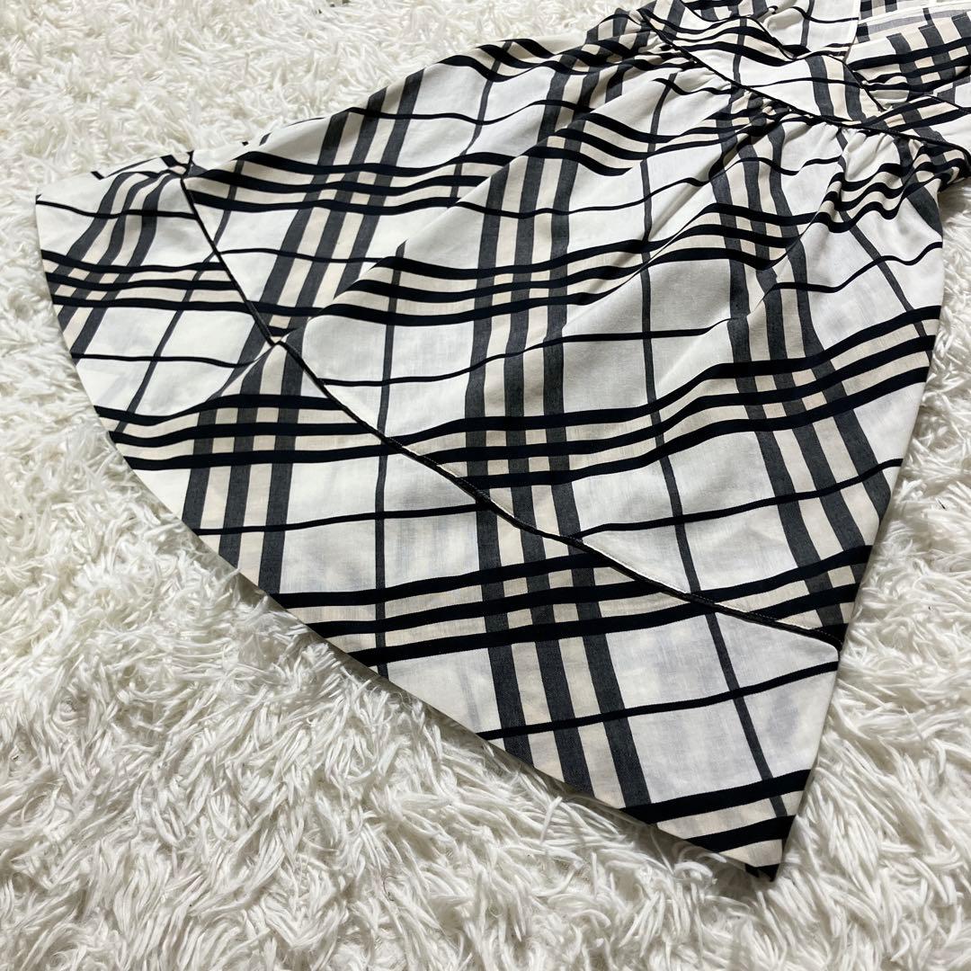 BURBERRY】ブルーレーベル ノバチェック メガチェック ワンピース 36