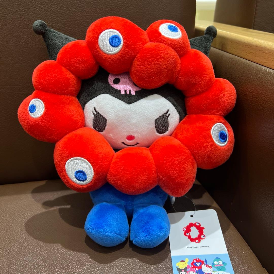 大阪 関西万博⭐︎サンリオ ミャクミャクなりきり Mサイズ ぬいぐるみ クロミ クロミ サンリオ ミャクミャク 【サンリオキャラクターズ】なりきり