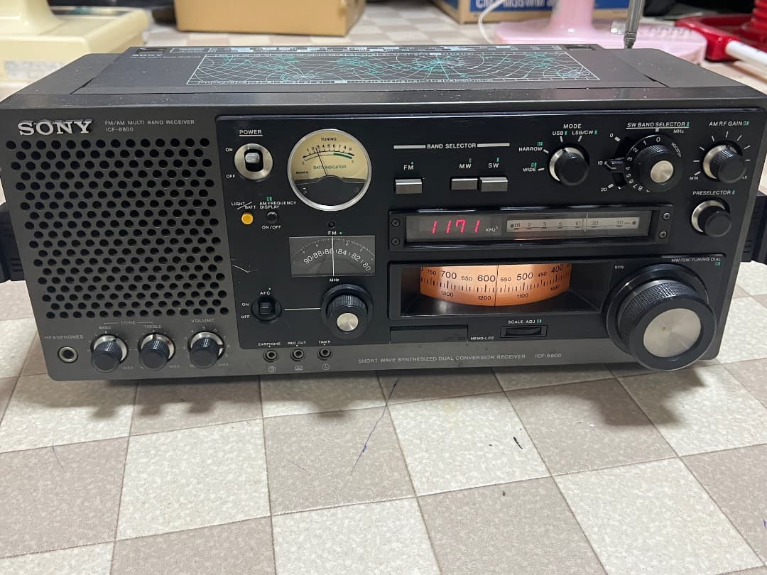 ラジオ・コンポ SONY ICF - 6800 Sony ICF-6800 RARE!! Vintage | eBay