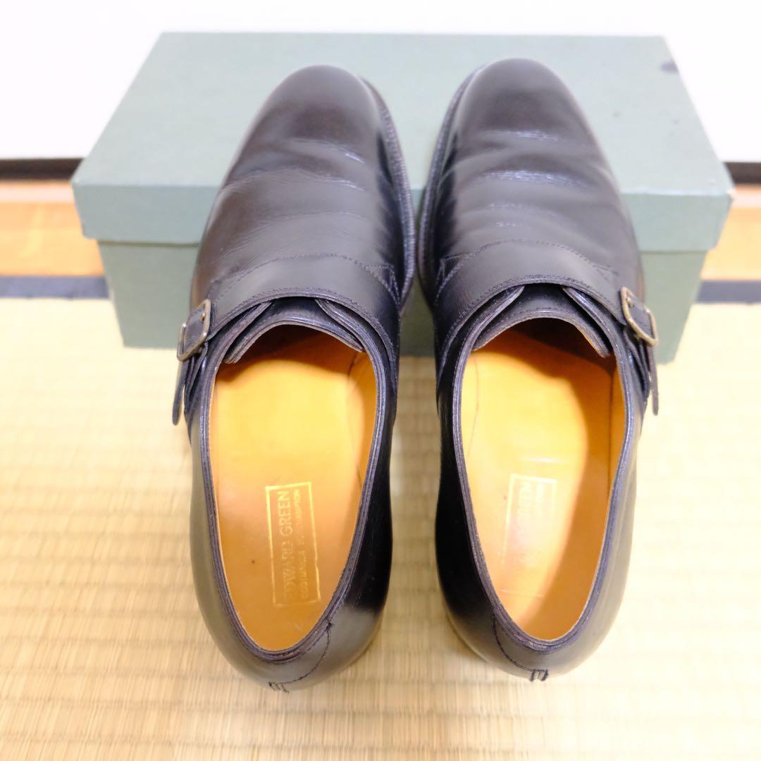 エドワードグリーン 旧ロゴ FALMOUTH モンクストラップ 4046.5D