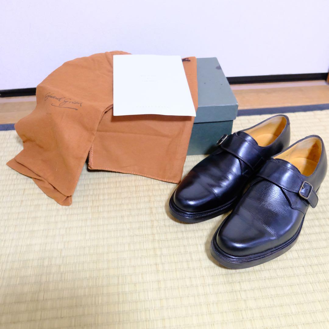 エドワードグリーン 旧ロゴ FALMOUTH モンクストラップ 4046.5D