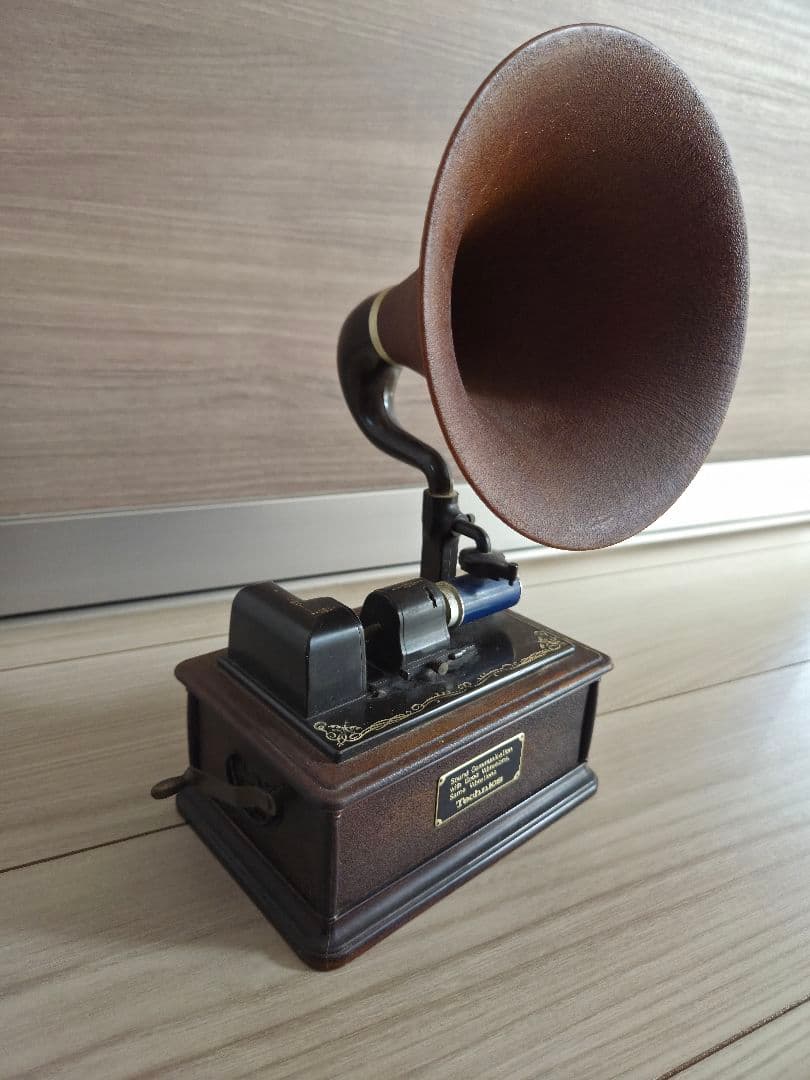 Technics Edison Opera エジソン オペラ 蓄音機型 小物入れ - メルカリ