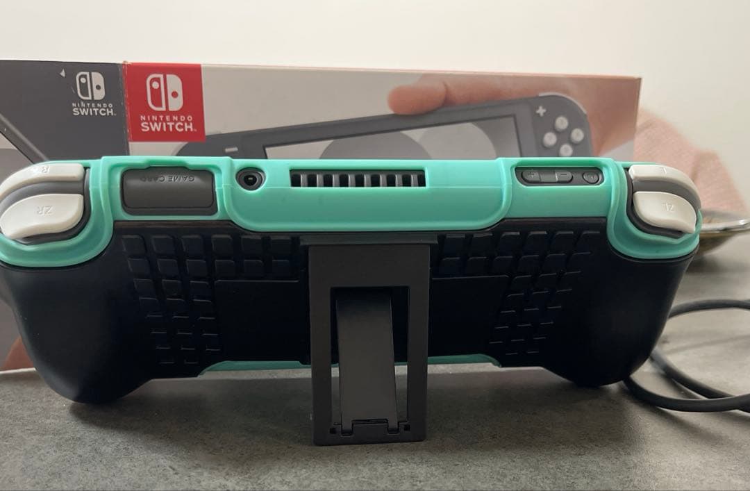 Nintendo Switch Lite グレー 充電器付き ケース付き - メルカリ