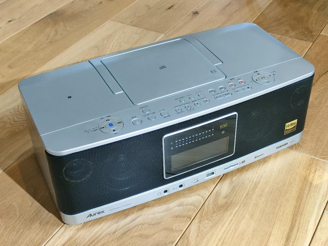 美品】TY-AH1000 Aurex SD/USB/CDラジオ ハイレゾ対応 - メルカリ
