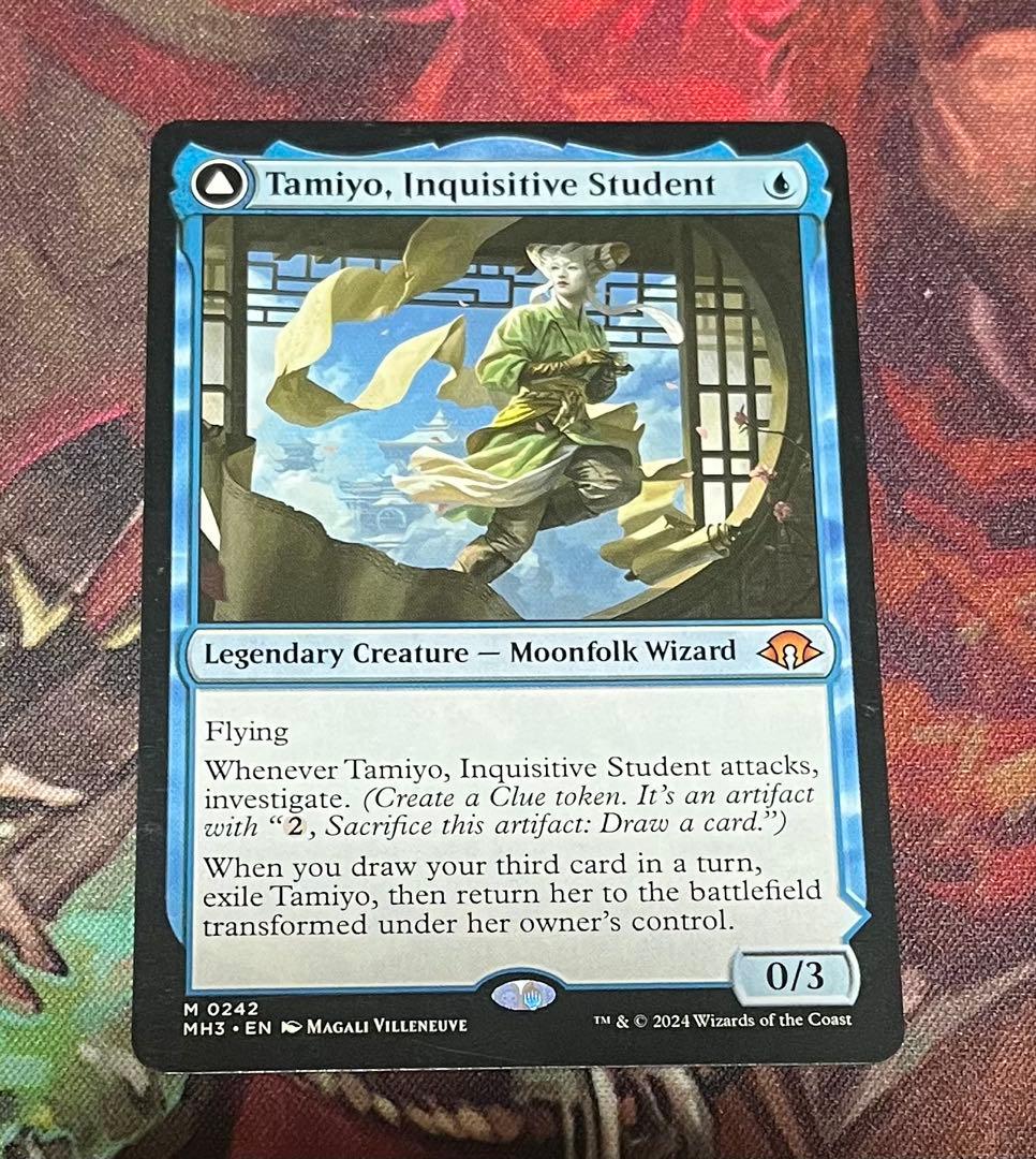 MTG 《知りたがりの学徒、タミヨウ》英語 - メルカリ