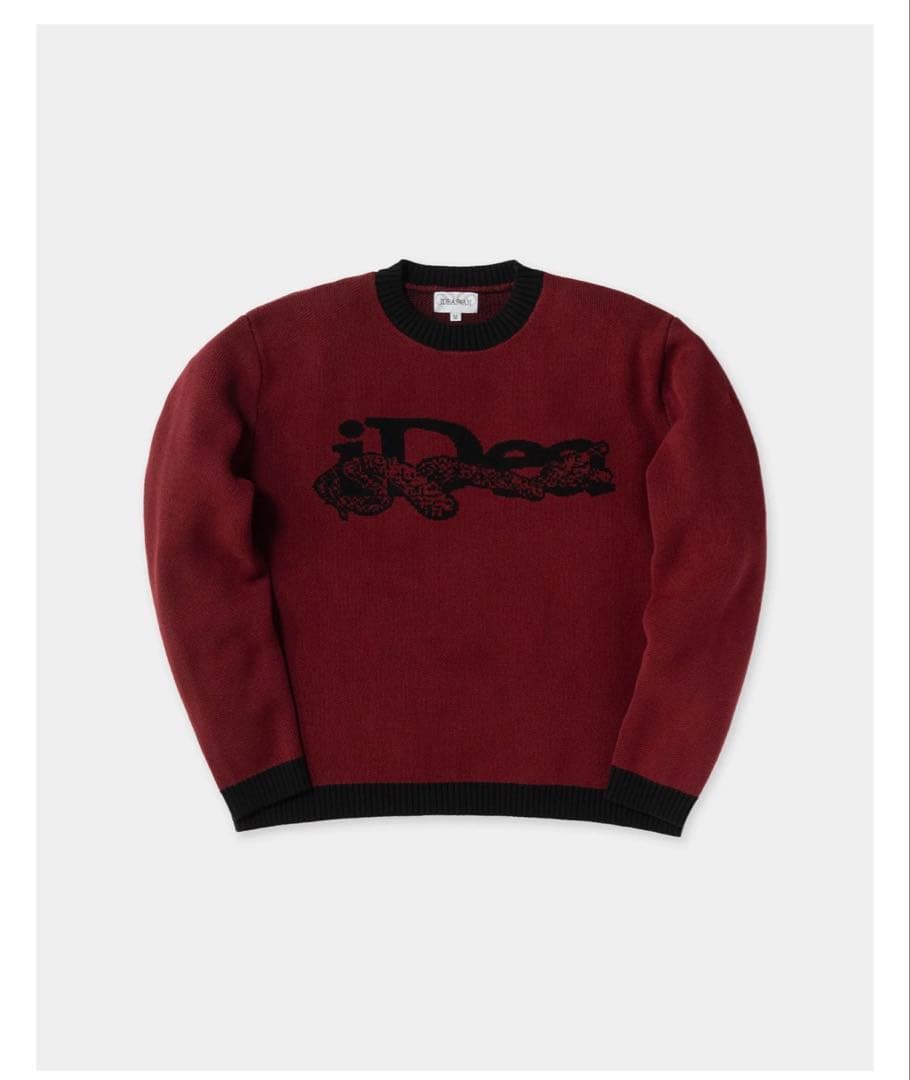 IDEASWAM OUROBOROS KNIT SWEATER RED レッド - メルカリ