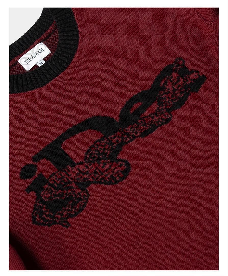 IDEASWAM OUROBOROS KNIT SWEATER RED レッド - メルカリ