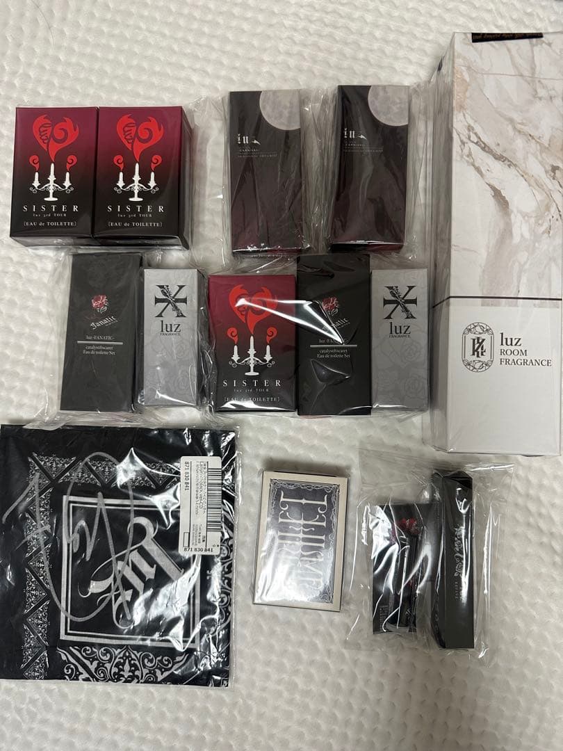 luz グッズまとめ CD 香水 サイン グッズ 値下げ交渉あり 即買い