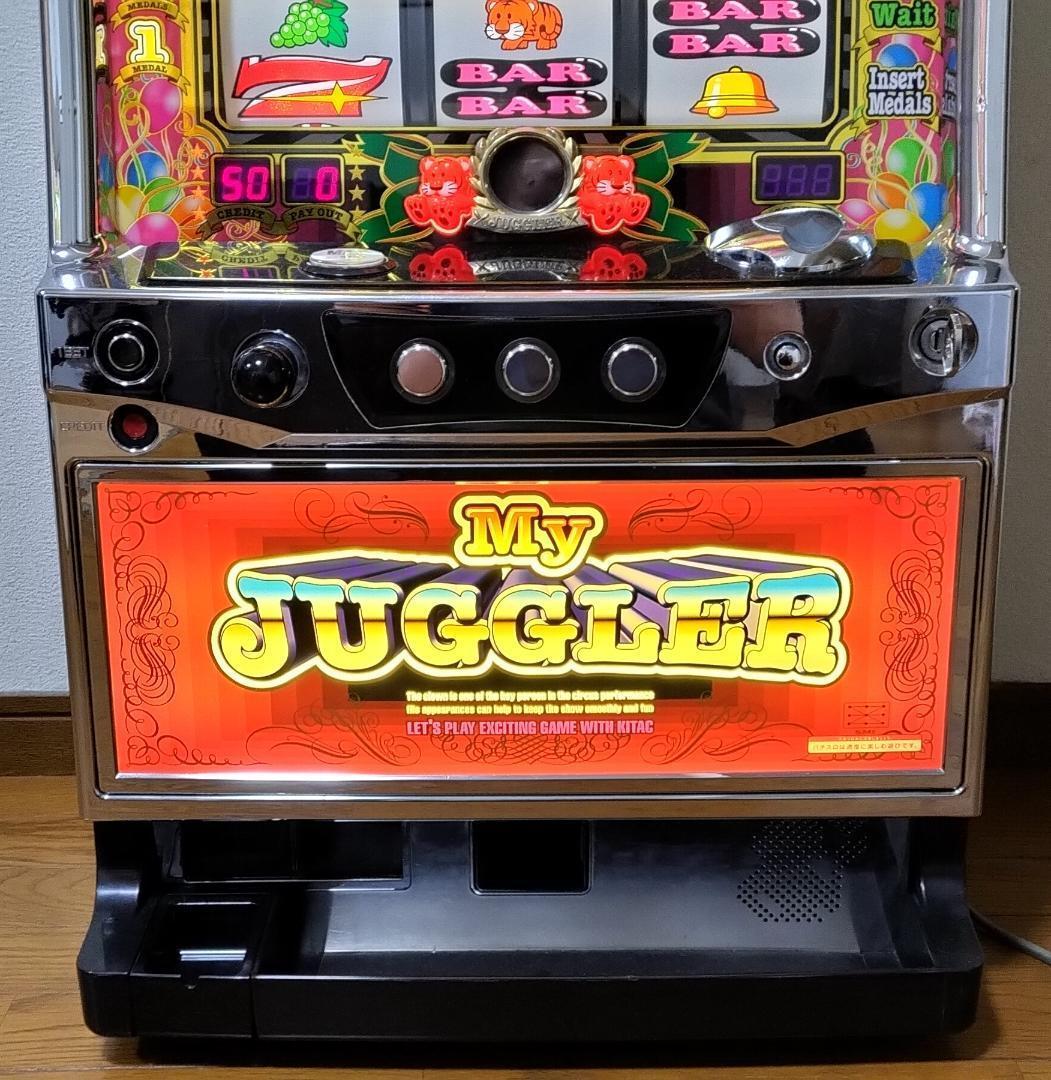 パチスロ実機】北電子☆マイジャグラーⅢ（マイジャグラー3）【コイン