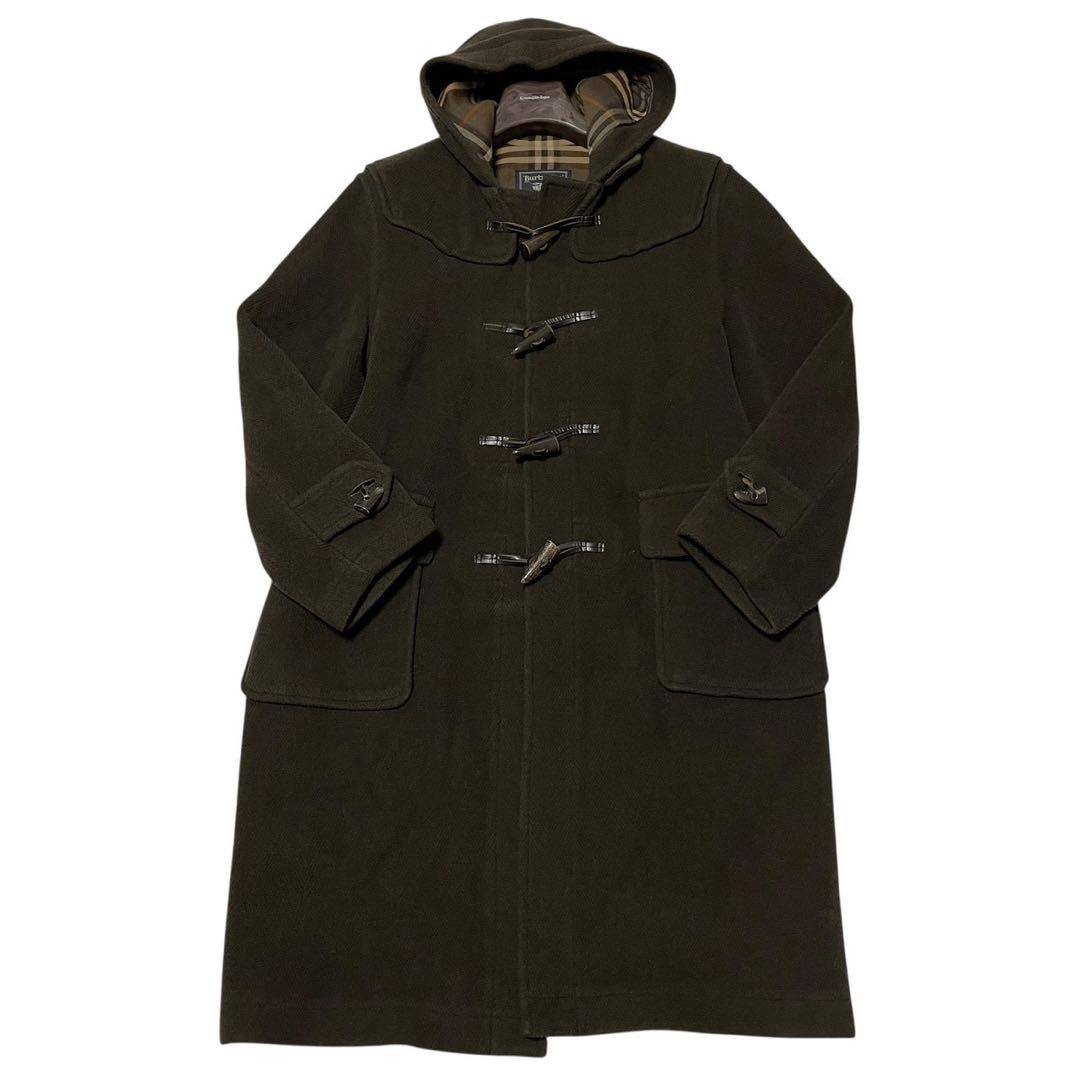 美品 超希少 バーバリー ムーアブルック ヘリンボーン ダッフルコート