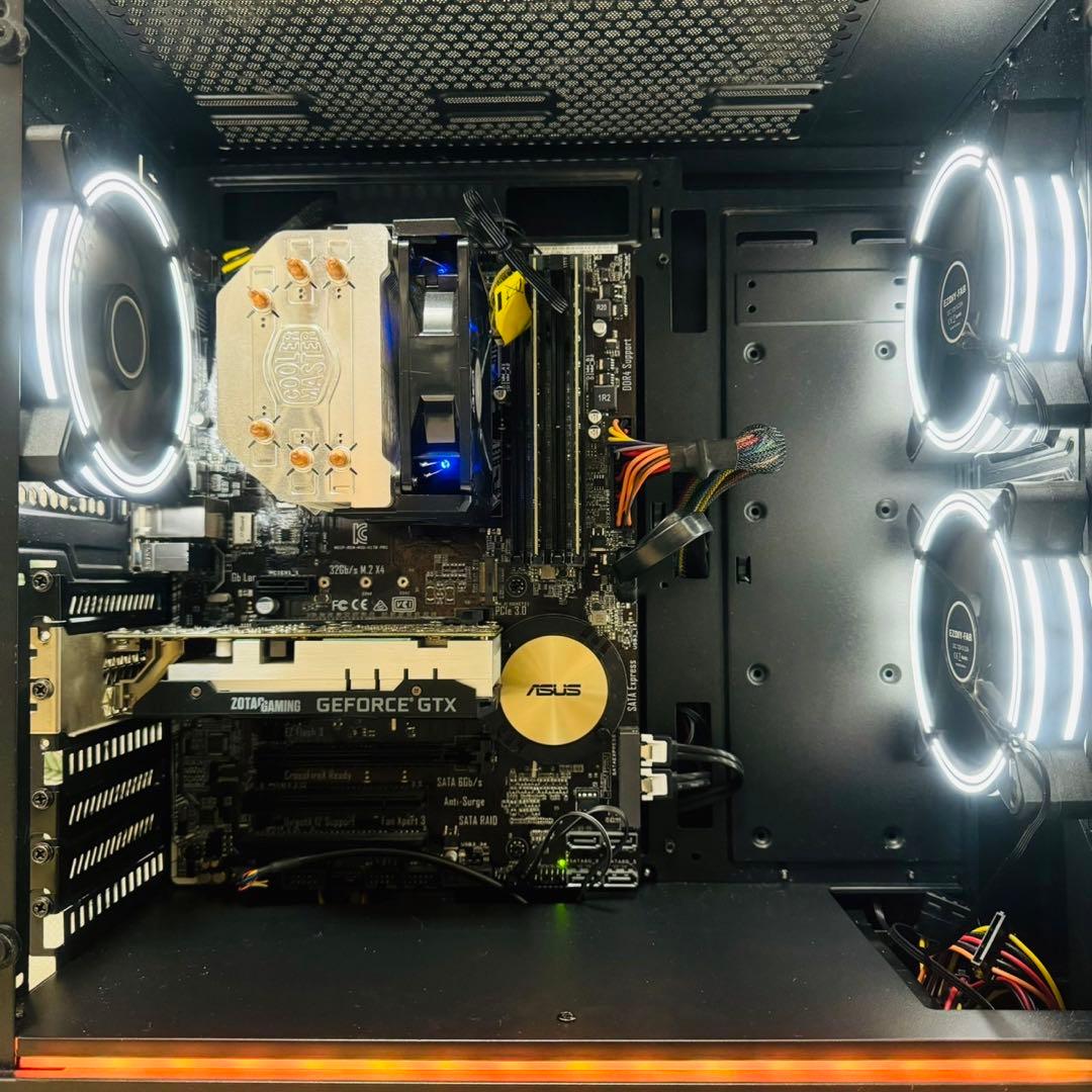 ゲーミングPC】i7-6700 GTX1650 SSD250GB HDD1TB