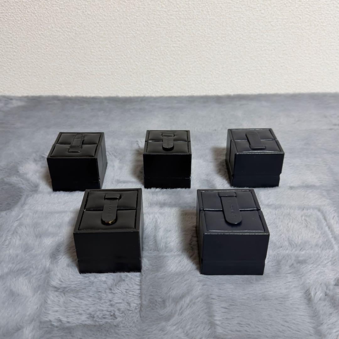 ブルガリリングケース空箱 【美品】BVLGARI リングケース オーバル型