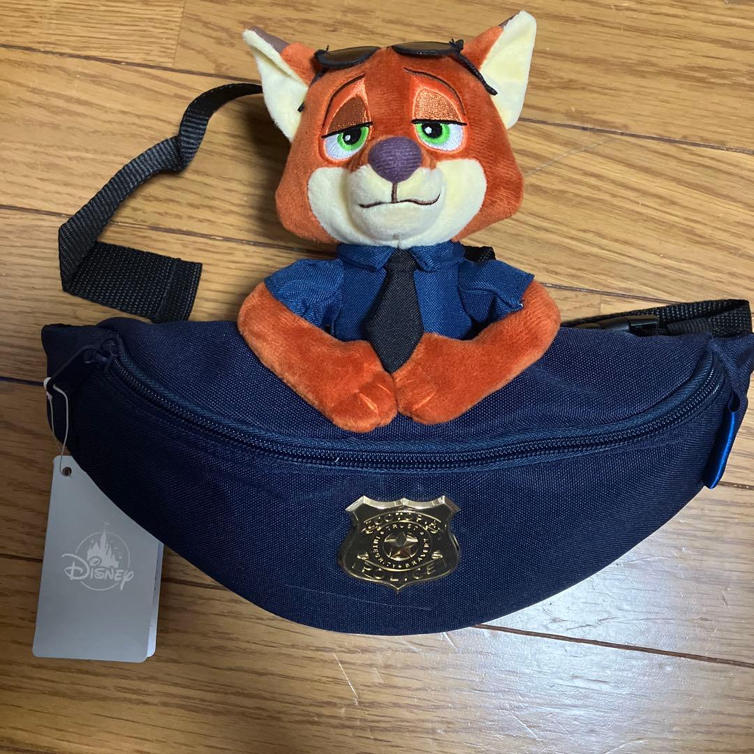 ディズニー ズートピア ニック ボディバッグ ウエストポーチ - メルカリ