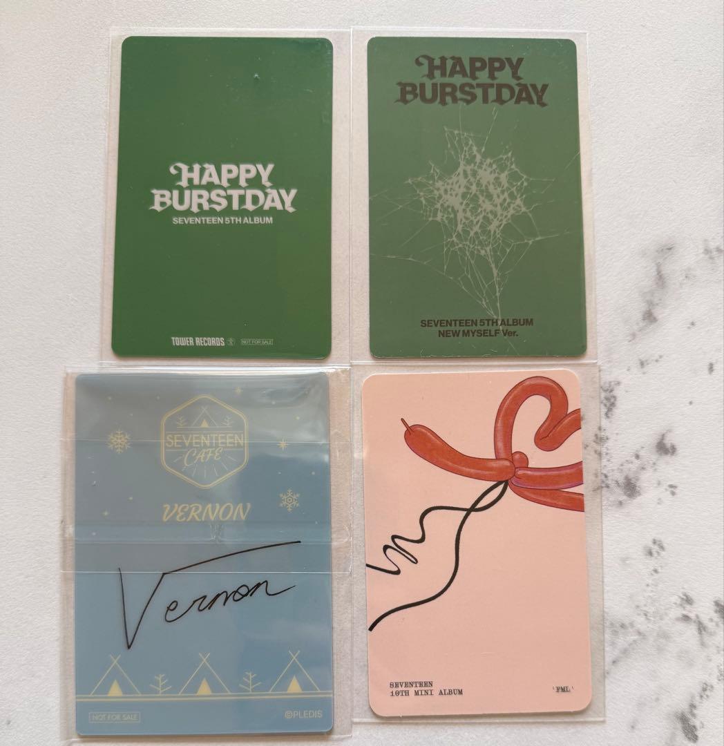 SEVENTEEN セブチ バーノン トレカ HAPPY BURSTDAY - メルカリ