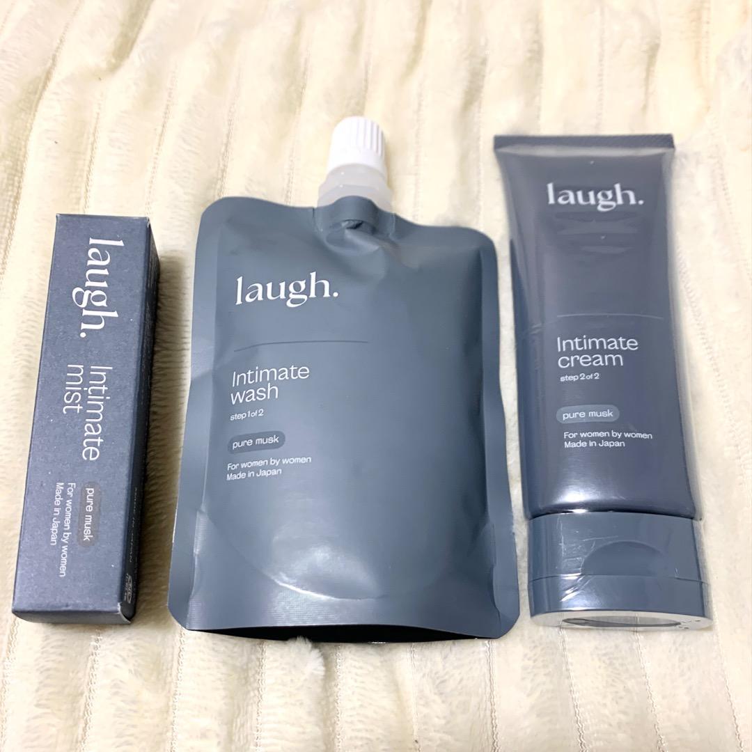 新品未開封*laugh. ラフドット インティメイトケア3点セット ピュア