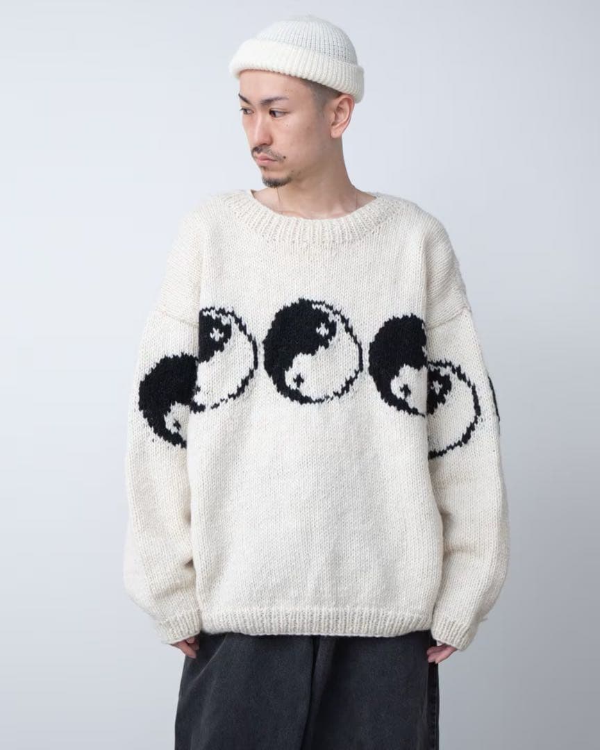 り*な様 MacMahon Knitting Mills ニット MacMahon Knitting Mills ”Roll Neck Knit - 4 Flo