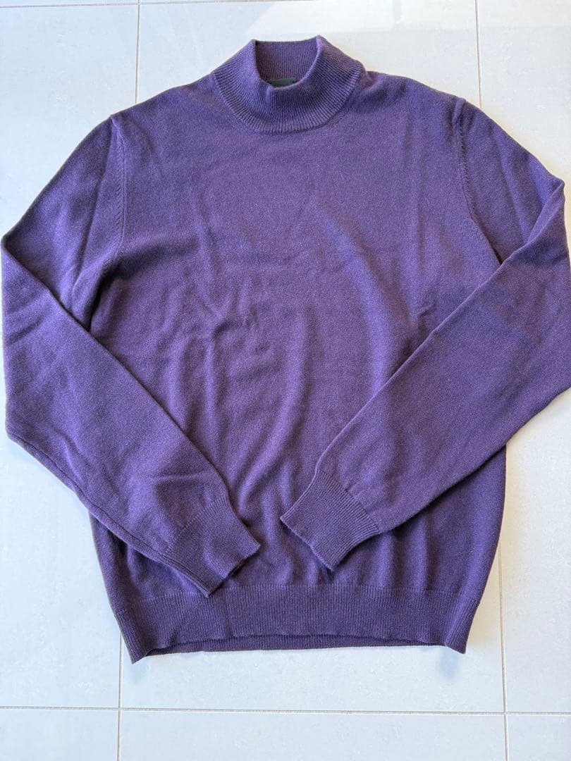 バフィー BAFY ／ カシミヤハイゲージモックネックニット BAFY（バフィー） ニット カシミヤ モックネック ハイゲージ 12ゲージ