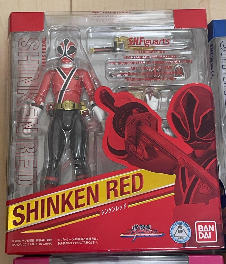 なめ【未開封】S.H.Figuarts 侍戦隊シンケンジャー 9体セット