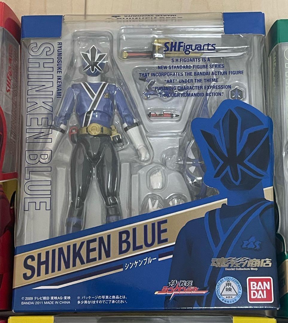 なめ【未開封】S.H.Figuarts 侍戦隊シンケンジャー 9体セット
