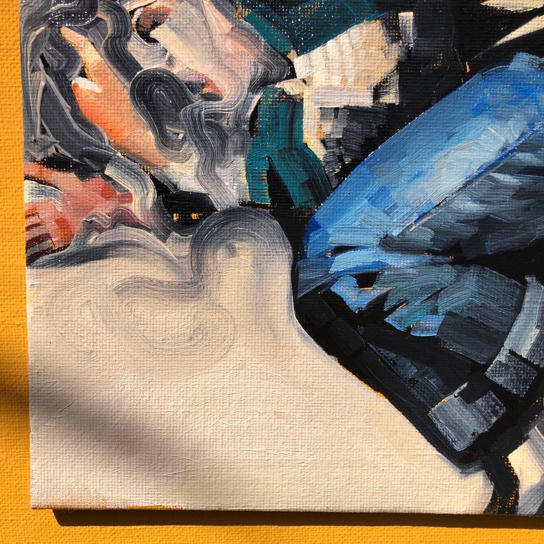 油彩『Until I Melt Away』(私が溶けて消えるまで)