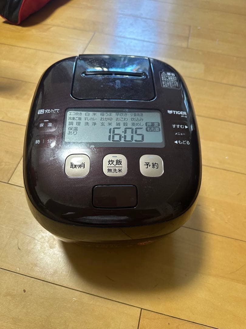 タイガー　JPI-B100 IH炊飯器 圧力IHジャー炊飯器〈炊きたて〉JPI-B100/B180 | 製品情報 | タイガー